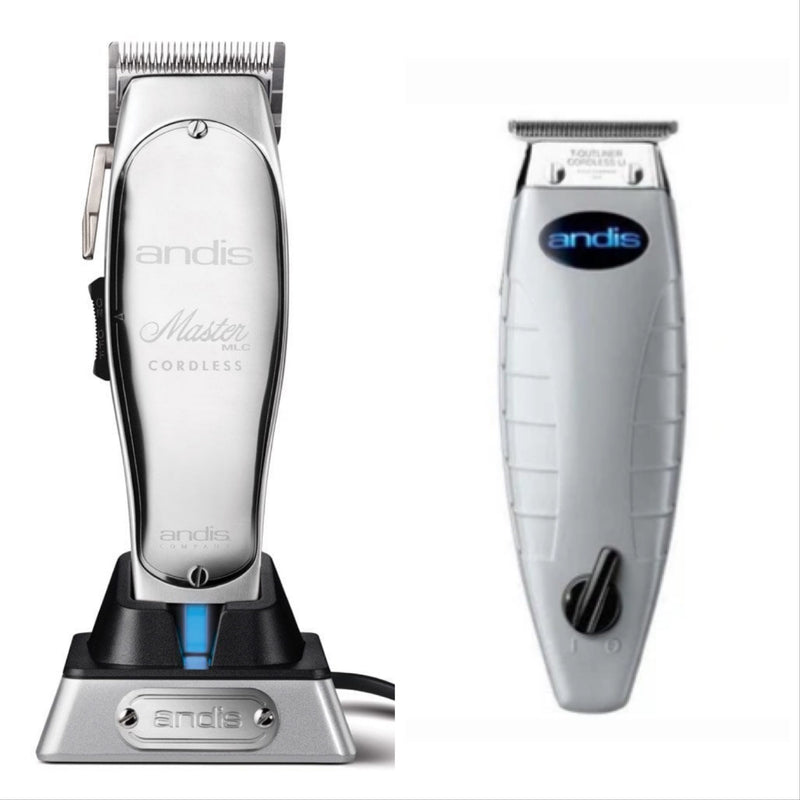 Andis 2pc Cordless Combo – Cordless Master, Cordless T-Outliner