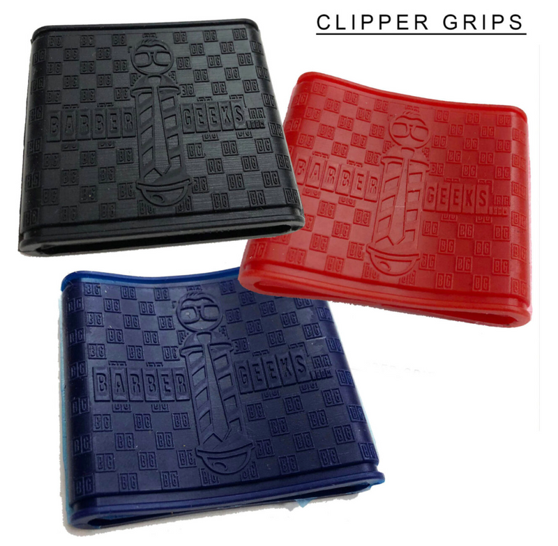 BarberGeeks Clipper Rubber Grip 3pcs pack