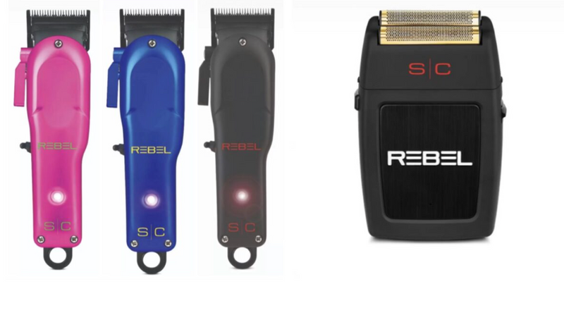 StyleCraft S|C Rebel Combo – Super Torque Cordless Clipper & Cordless Shaver Duo
