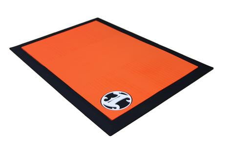 Irving barber company station mat [different colors].