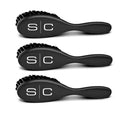 Stylecraft S|C the fresh cut barber brush black – 3 pack SC318SB