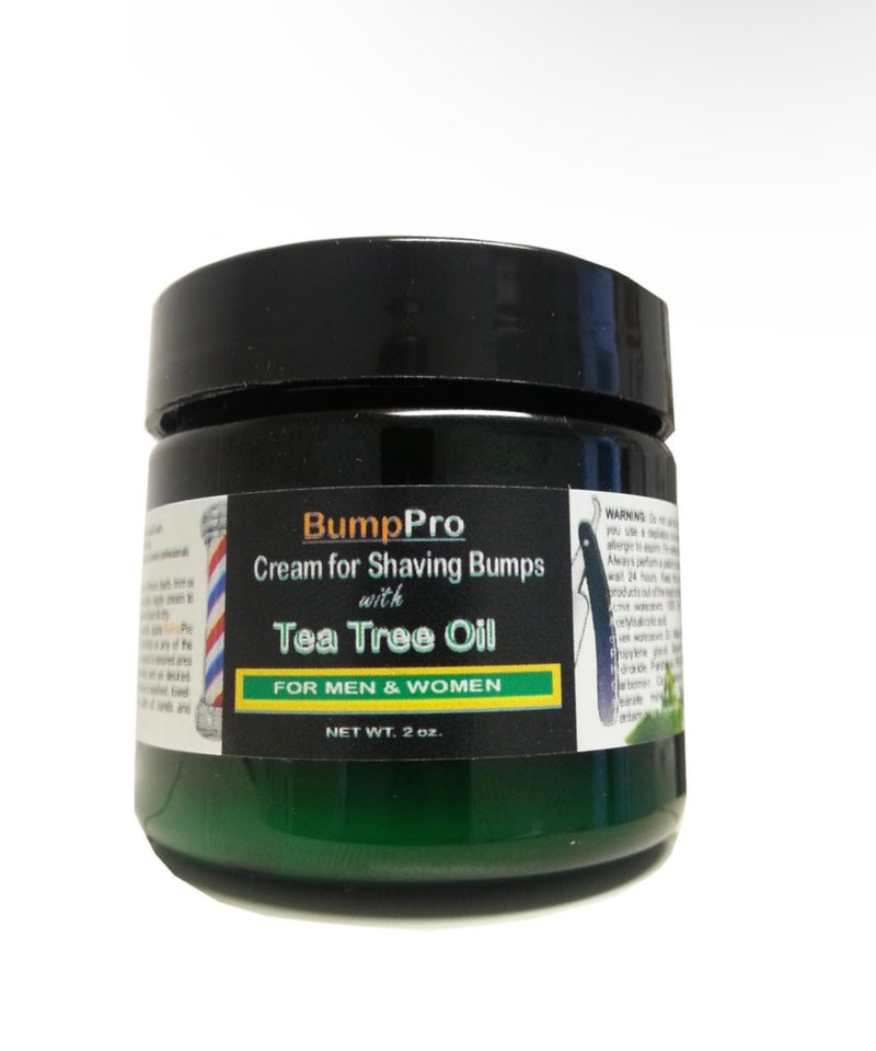 Bumppro bump treatment cream with tea tree and eucalyptus oils — 2 oz