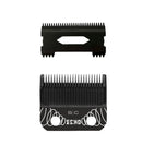 StyleCraft replacement echo fixed black diamond carbon dlc hair clipper blade with shallow tooth 2.0 cutter set SC544B
