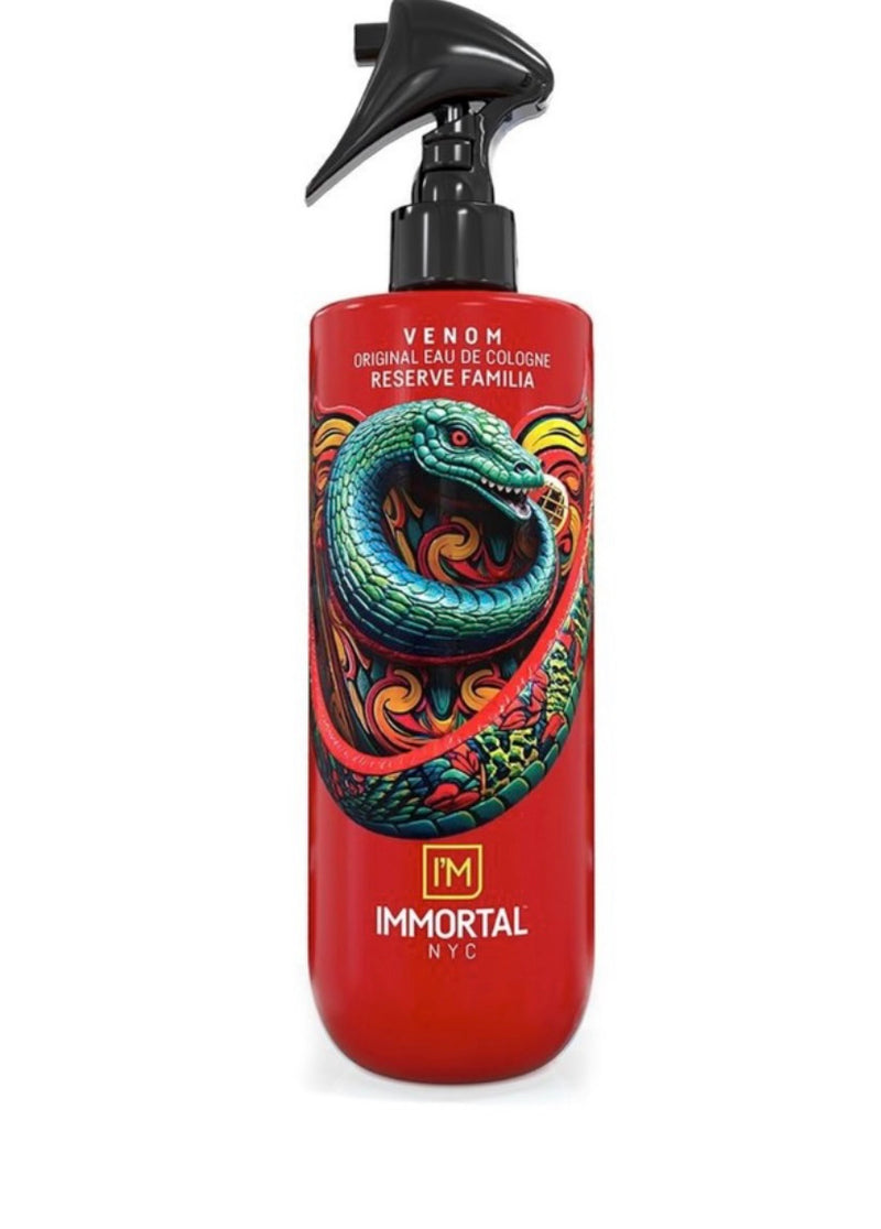 Immortal NYC Reserve Venom, After Shave Spray Premier Men’s Cologne 16.9oz/500ml