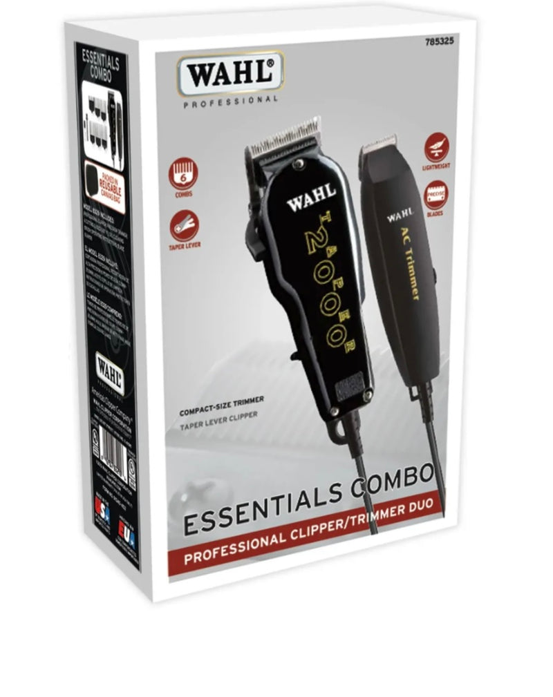 Wahl Professional Essentials Combo -Taper 2000 Clipper and AC Trimmer