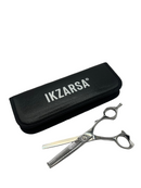 ikzarsa chrome Japanese Cobalt Steel 28th teeth thinning Shear size 6'' multi handle design