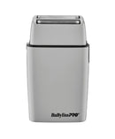 BabylissPRO Limited Edition Matte Grey Cord/Cordless Metal Double-Foil Shaver – FXFS2GY