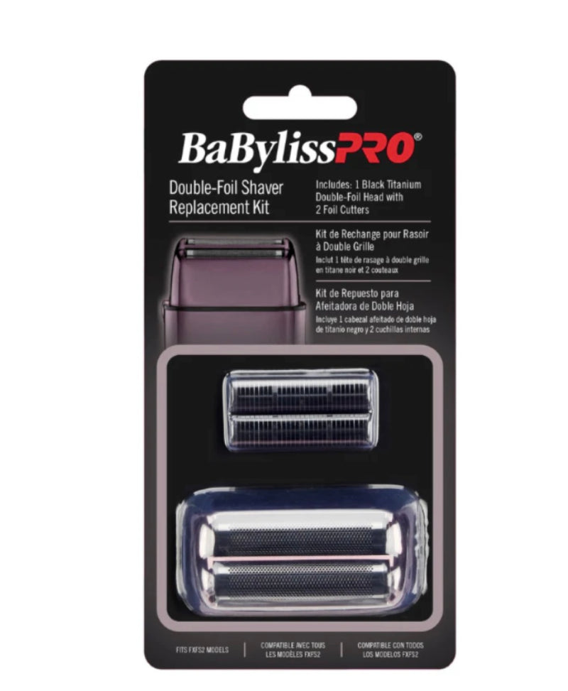  BabylissPro Replacement Foil for Purple Cord/Cordless Metal Double-Foil Shaver – FXRF2P