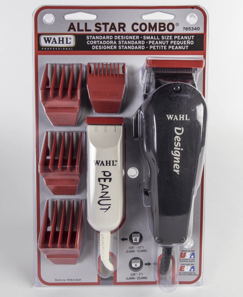 Wahl All Star Combo Designer & Classic Peanut