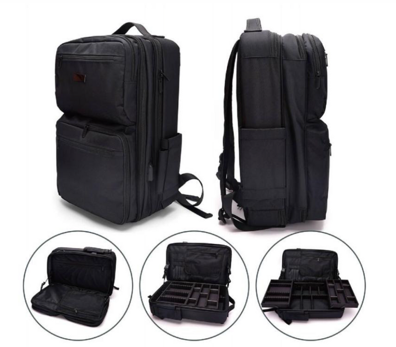 Professional Barber Bag – backpack for barbers – Black