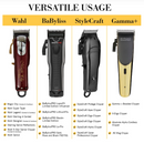 THE ROYALTY GUARD : 3 IN 1 ADJUSTABLE CLIPPER GUARD (1.5MM, 3MM, 4.8MM) = (1/2, 1, 1-1/2)
