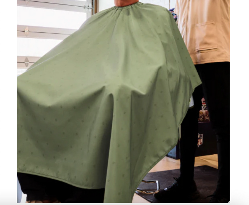 Barber Strong barber Cape – Shield Army Green