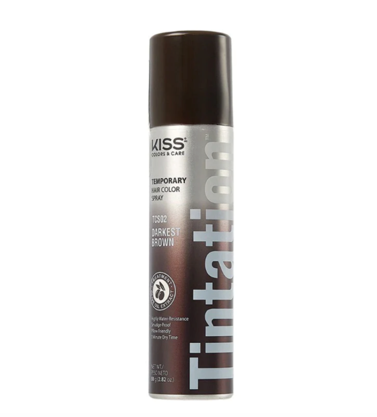 KISS TINTNATION TEMPORARY HAIR COLOR LARGE SPRAY 6 OZ – 3 color instock