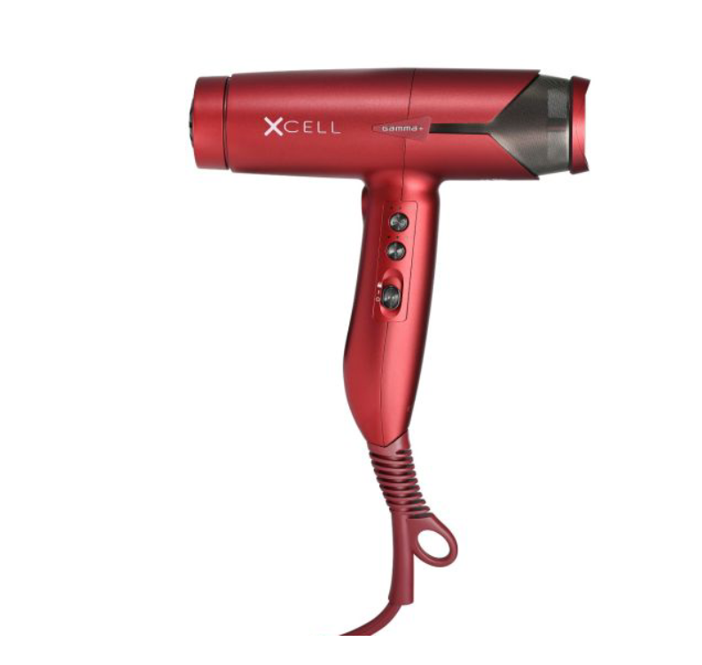 Gamma+ Xcell Ionic Technology Hair Dryer Blower – RED