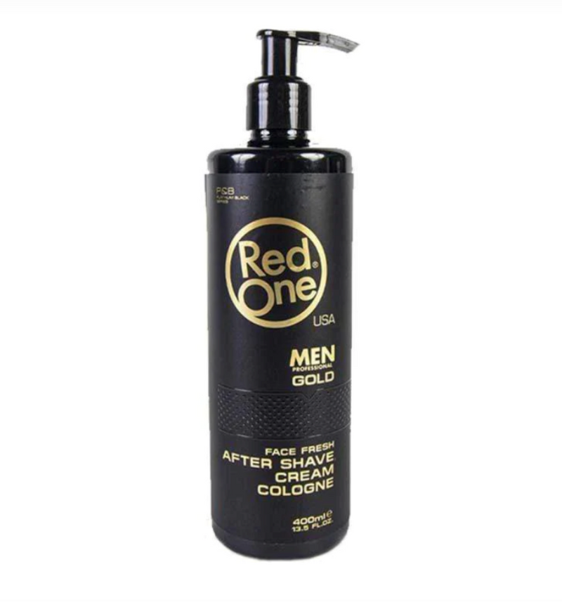 RedOne Face Fresh After Shave Cream Cologne 13.5 oz / 400 ml – Gold $