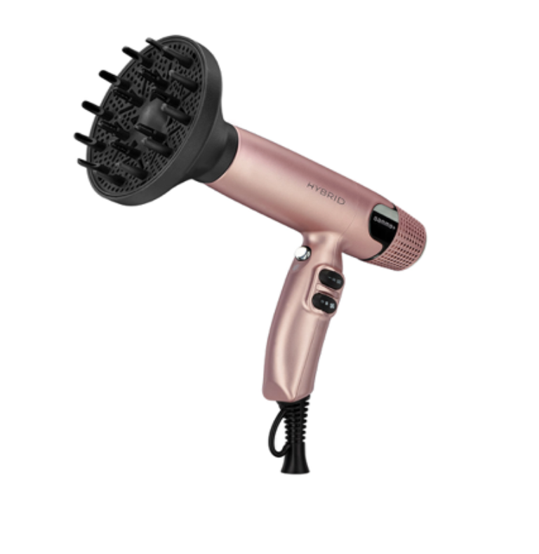 Gamma+ Hybrid Ionic Technology Hair Dryer -Rose Gold