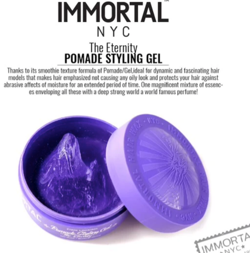 Immortal NYC ”The Eternity” Pomade Styling Gel- Purple