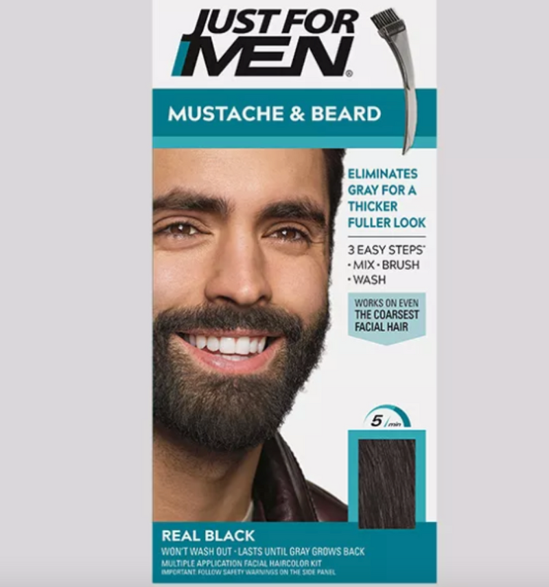 Just For Men Mustache & Beard – Real Black