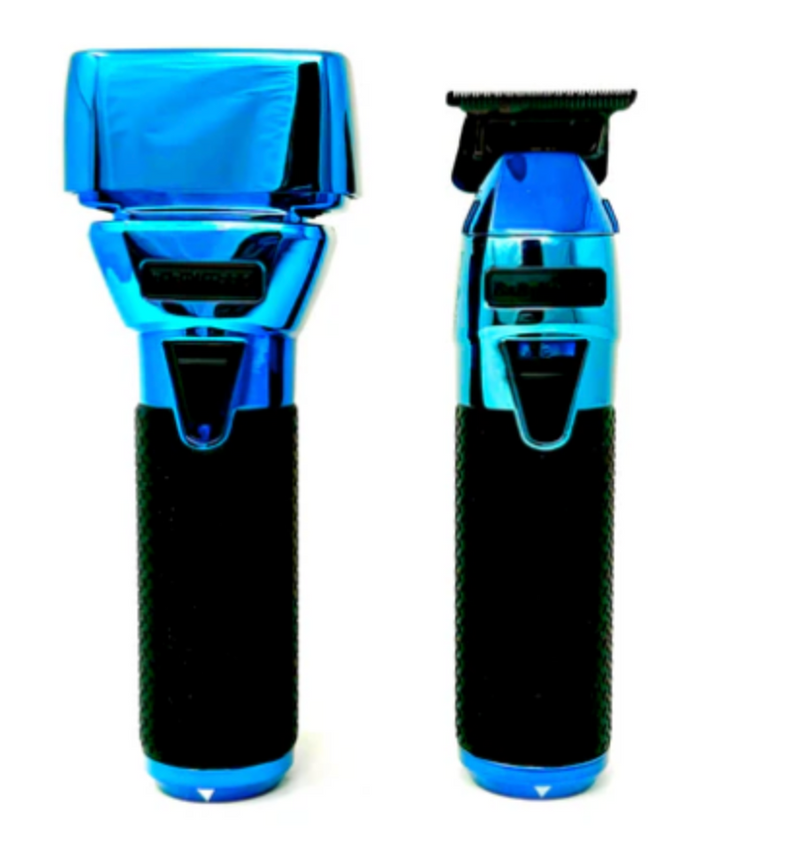 Babylisspro 2pc BlueFXONE Combo by IBS – FXONE Trimmer FX799BL , FXONE Shaver FX79FSBL