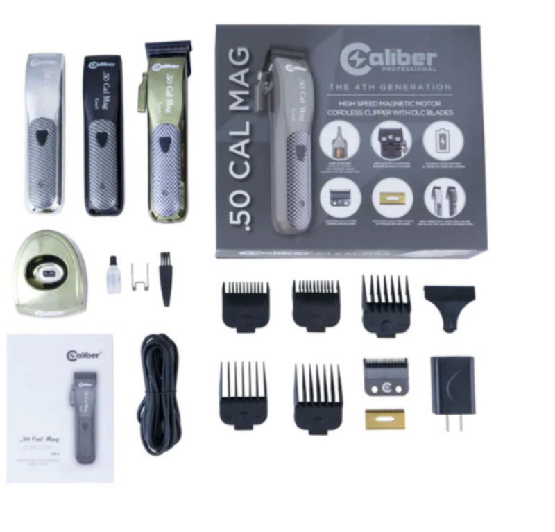 Caliber .50 CAL MAG 4TH GENERATION CORDLESS MAGNETIC MOTOR CLIPPER