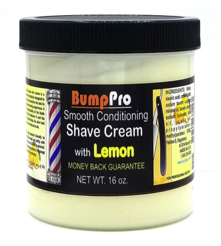 BumpPRO SMOOTH CONDITIONING SHAVE CREAM WITH LEMON 16oz