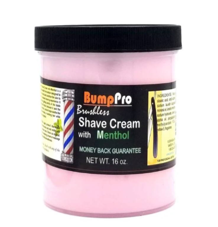 BumpPRO SMOOTH CONDITIONING SHAVE CREAM WITH MENTHOL 16oz
