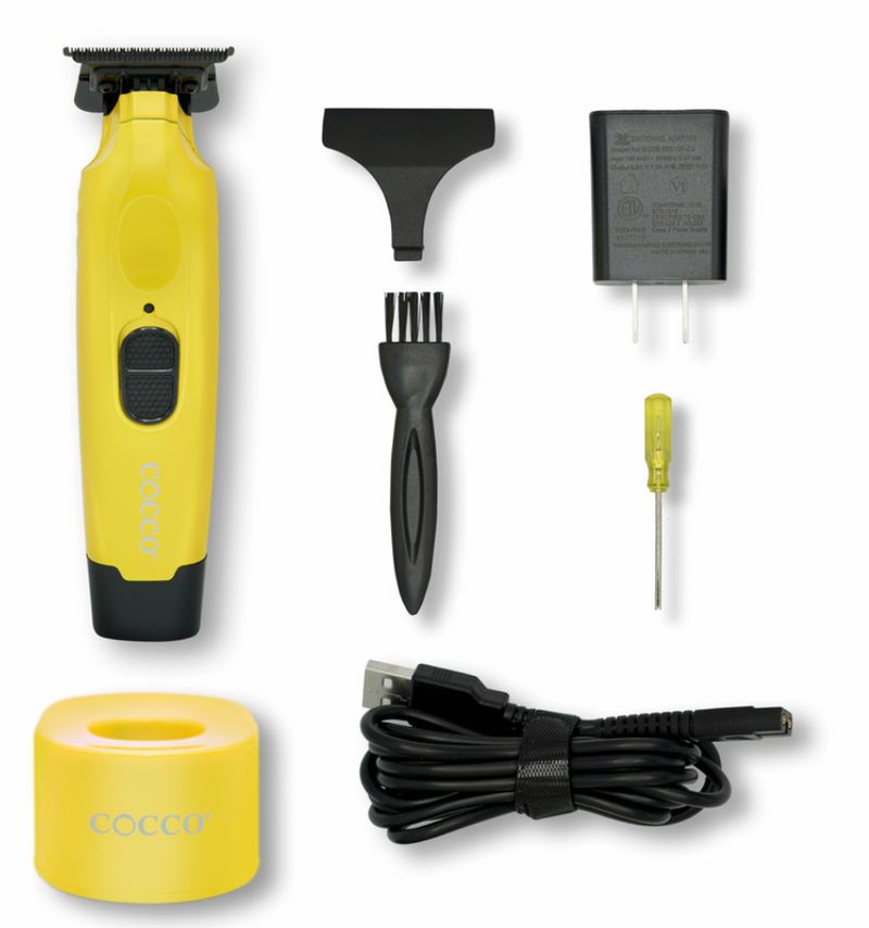 Cocco Hyper Veloce Professional Brushless High Torque Cordless Trimmer – Yellow