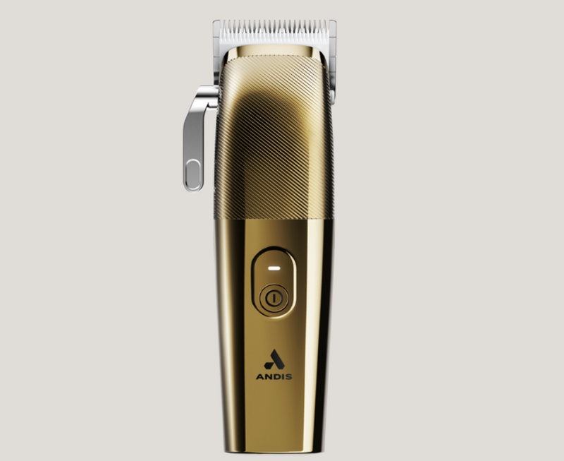 ANDIS ENVY II PREMIER CORDLESS CLIPPER WITH PHAZE BLADE – GOLD