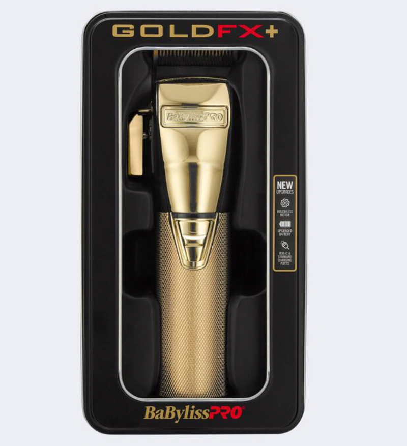 BABYLISSPRO GOLDFX+ ALL-METAL LITHIUM CLIPPER FX870NG