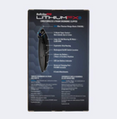 BABYLISSPRO LITHIUMFX+ LIMITED EDITION MATTE BLACK CORD/CORDLESS LITHIUM ERGONOMIC CLIPPER
