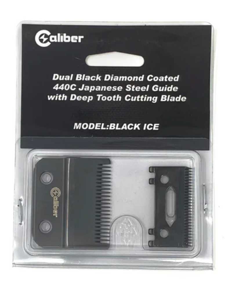 CALIBERPRO Replacement Black Ice Dual DLC Deep Tooth Blades
