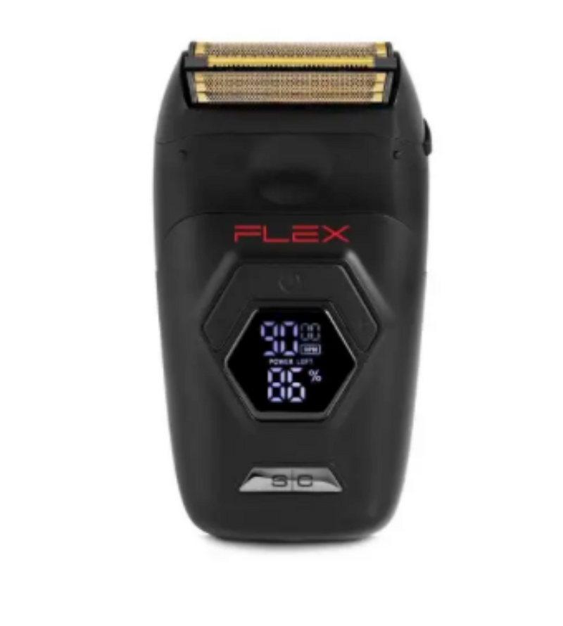 StyleCraft S|C Flex – Electric Foil Shaver with Super Torque Motor, Gold Titanium Foil Head