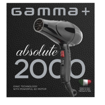 GAMMA+ ABSOLUTE 2000 AC MOTOR PROFESSIONAL BLOW DRYER – GPA2000B