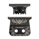Gamma+ 3versince ES6 trimmer blade set diamond cut dlc wide blade with dlc “the one” cutter