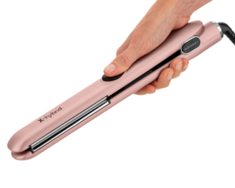 Gamma+ x-hybrid flat iron – professional 1″ flat iron with titanium floating plates – GP704RG