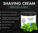 Rolda Menthol & Mint Shaving Cream – 17oz