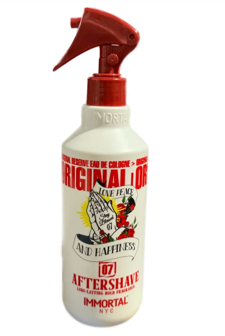Immortal NYC Love Peace and Happiness Stay Blessed Aftershave 07 16.9 oz
