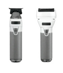 BabylissPRO FXONE Limited Edition White Trimmer & Shaver Combo 