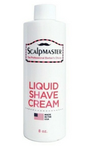 Scalpmaster Liquid Shave Cream 8 oz