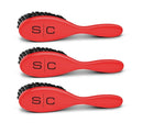 Stylecraft S|C the fresh cut barber brush red – 3 pack SC318SR