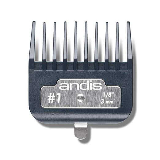 Andis Master Premium Metal Clip Comb Size