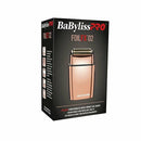 BabylissPRO FoilFX02 cordless Rose Gold Double Foil Shaver FXFS2RG