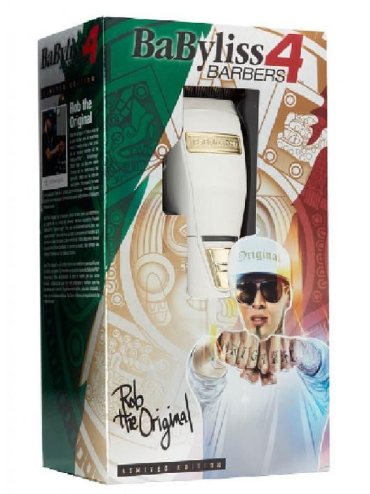 Babyliss 4 Barbers WhiteFX Cordless Clipper - Limited Edition - Rob The Original FX870W