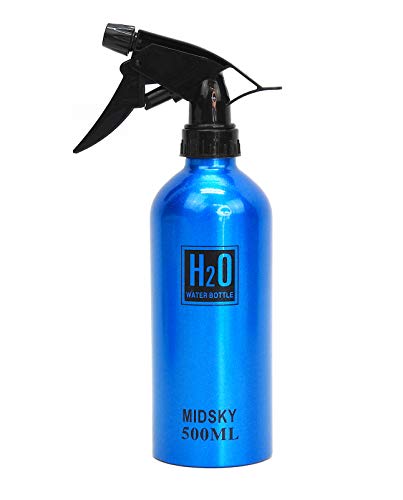 Midsky 500ml blue H2O aluminum mist bottle