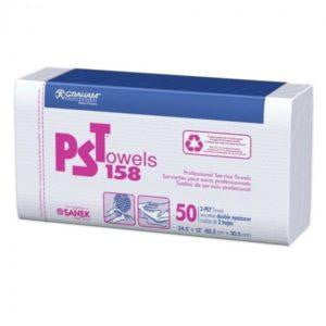 Graham PST Towels 158 white -50 2 Ply Towels