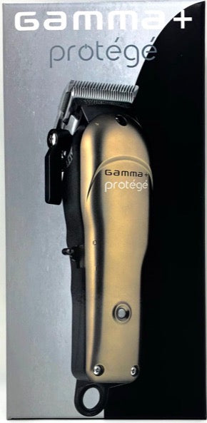Gamma + Italia Alpha protege Gunmetal cordless clipper