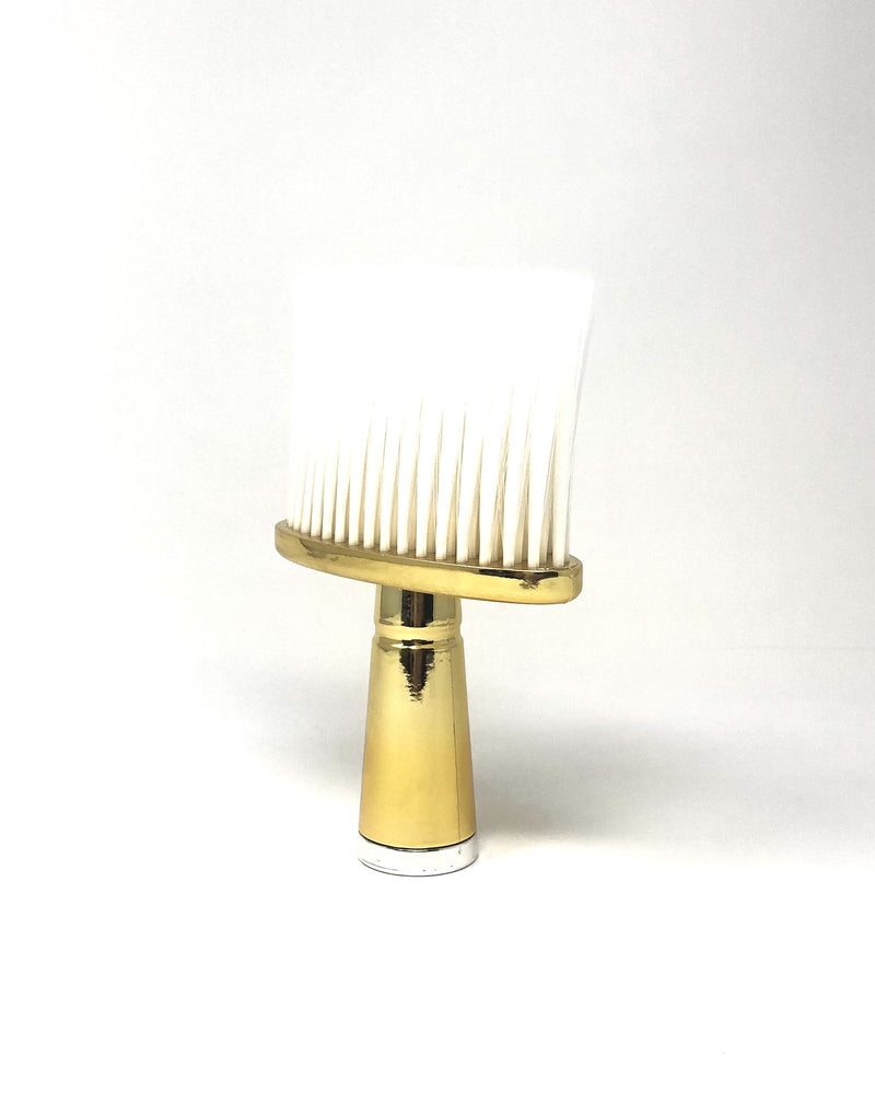 Gold T- wide neck duster with soft bristles