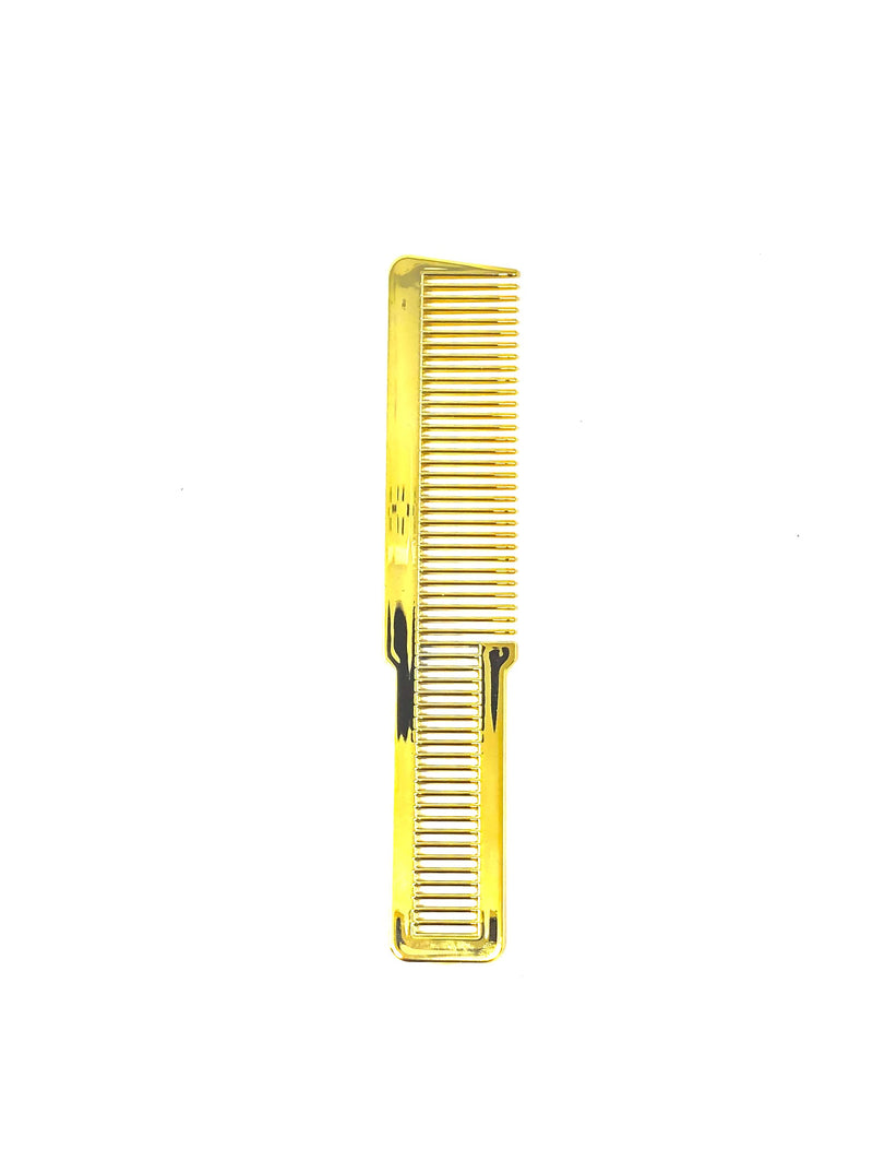 Gold Flat top Comb