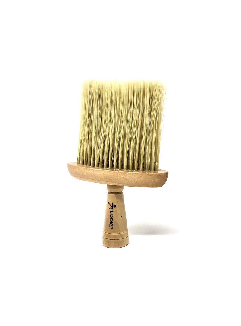 looks wide neck duster – wood handel & soft bristles