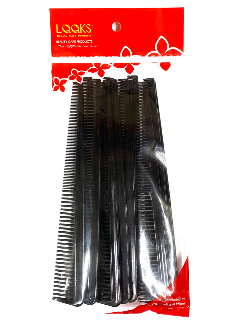 Looks 7 inches barber comb pack